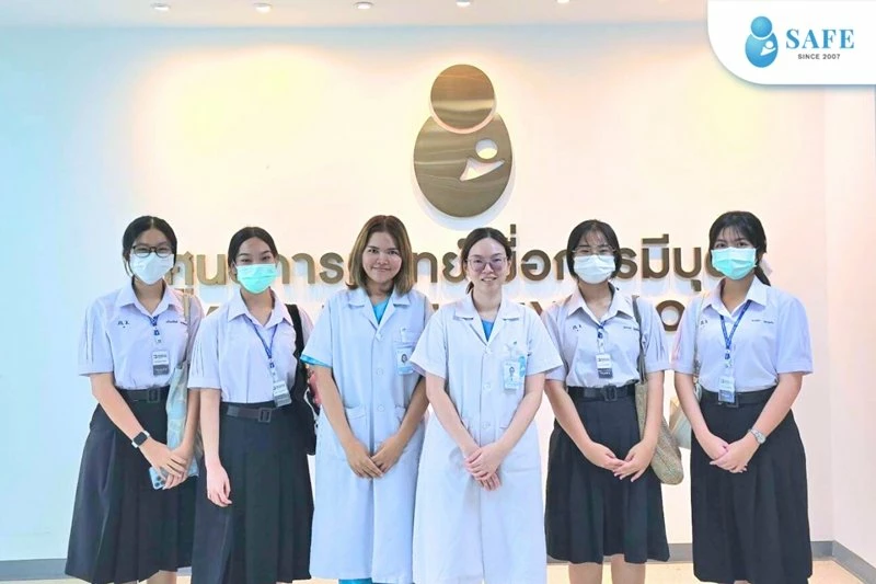 SAFE Fertility Group สาขาภูเก็ต ต้อนรับนักเรียนจากโรงเรียนภูเก็ตวิทยาลัย เข้าศึกษาดูงานเสริมสร้างแรงบันดาลใจสู่เส้นทางสายวิทยาศาสตร์การแพทย์