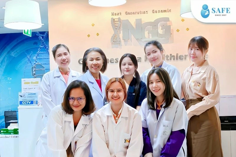 นิสิตภาควิชาพันธุศาสตร์ มหาวิทยาลัยเกษตรศาสตร์ เข้าฝึกงาน ณ ห้องปฏิบัติการเพาะเลี้ยงตัวอ่อนและห้องปฏิบัติการพันธุศาสตร์ SAFE Fertility Group PCL.