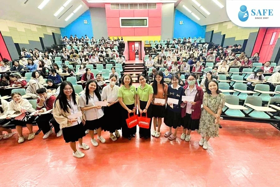 SAFE Fertility Group PCL. ถ่ายทอดองค์ความรู้ด้านเทคโนโลยีช่วยการเจริญพันธุ์ แก่นักศึกษาหลักสูตรเทคนิคการแพทย์ มหาวิทยาลัยวลัยลักษณ์ ต่อเนื่องปีที่ 5