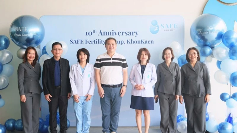 ก้าวสู่ปีที่ 19 SAFE Fertility Clinic เดินเกมรุก ปั้นสาขาขอนแก่นสู่ศูนย์กลางการดูแลด้านการเจริญพันธุ์และรักษาผู้มีบุตรยาก เจาะกลุ่มคนไข้ไทย-ต่างชาติ ปูพรมสู่ตลาด ASEAN
