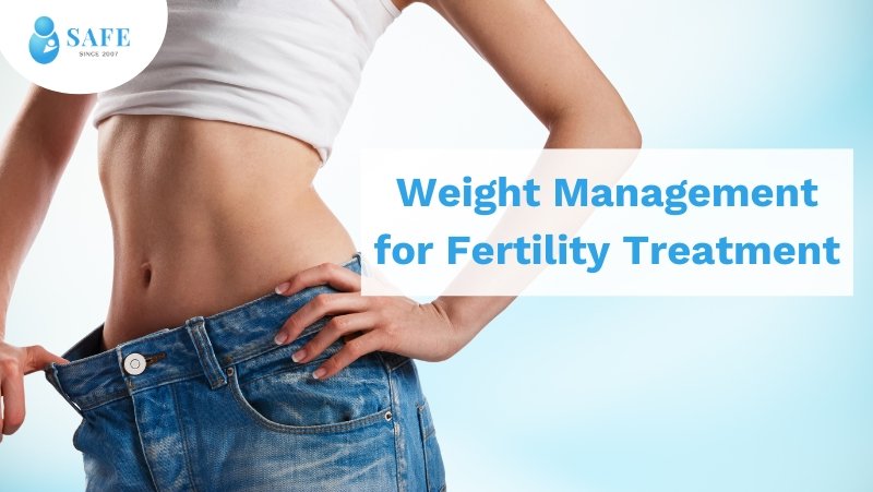 Weight loss for fertility treatment