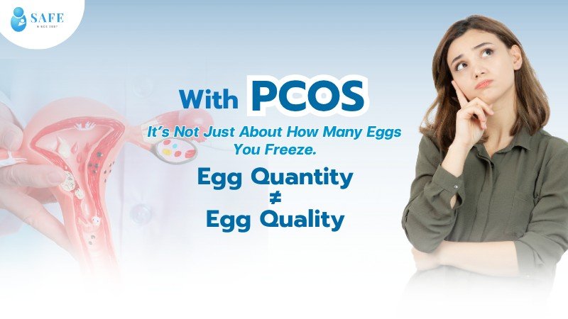 If you have PCOS, does that mean you’ll get more eggs during egg freezing?