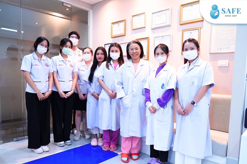 นักศึกษาเทคนิคการแพทย์ มหาวิทยาลัยมหิดล ศึกษาดูงานด้านพันธุศาสตร์และเทคโนโลยีช่วยการเจริญพันธุ์ ณ ห้องปฏิบัติการ SAFE Fertility Group