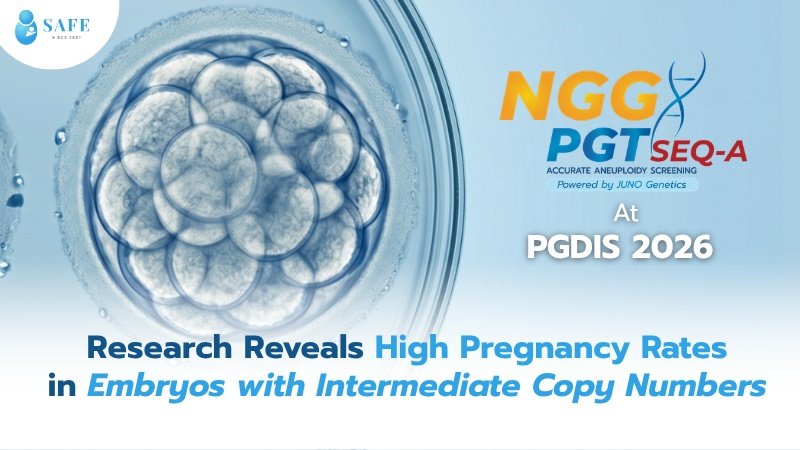 SAFE Fertility Clinic at PGDIS 2026: Research Proves High Pregnancy Success with PGTseq-A for Intermediate Copy Number (ICN) Embryos